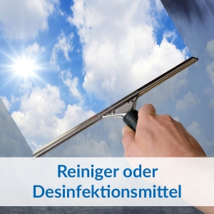 Reiniger-Desinfektion